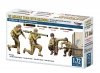 Mirage Hobby 720010 US ASSAULT TEAM WITH BAZOOKA, WW2 US GIs with Bazooka M1A1 Rocket Launcher Normandy, 1944 1/72